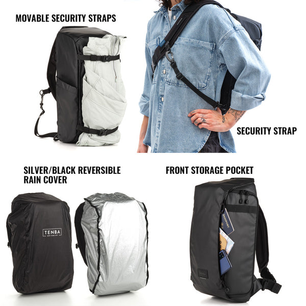 Tenba Zaino Solstice V2 Sling 16L Black Tenba Zaino Solstice V2 Sling 16L Black